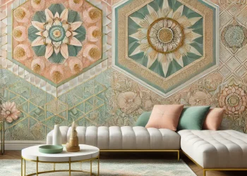 Stylish 3D Wallpaper Design for Homes in Lucknow 3D wallpaper for modern living room interior in Lucknow